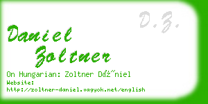 daniel zoltner business card